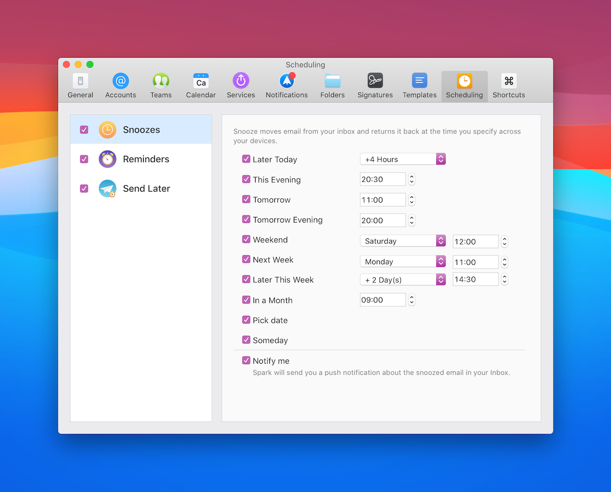 email client for mac that support exchange and polling